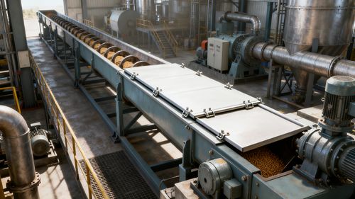 Αποτελεσματική Εφαρμογή των Κοχλιοφόρων Μεταφορέων Σχήματος U σε Εργοστάσια Παραγωγής Ζωοτροφών