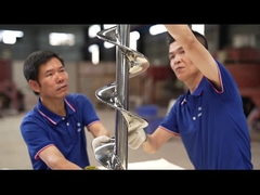 Μεταφορέας βίδας σωλήνα λάσπης σε σχήμα U για κόκκους και σίτιση σιτηρών