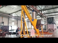 Ελαστικός κατακόρυφος τροφοδότης από ανοξείδωτο χάλυβα με βίδα τσιμέντου