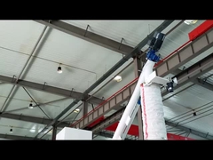 Ελαστικός κατακόρυφος τροφοδότης από ανοξείδωτο χάλυβα με βίδα τσιμέντου