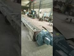 Προσαρμοσμένος βιδωτός μεταφορέας Αυτόματος κοχλιωτός μεταφορέας χωρίς άξονα Σωληνοειδές βαρούλκο Ενσωματωμένος μεταφορέας λάσπης