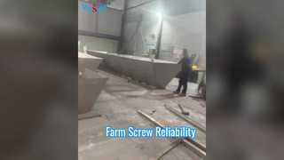 Ανθεκτικό Farm Extruder Screw Long Life