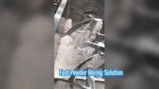 Μίξερ πούδρας από ανοξείδωτο χάλυβα υψηλής απόδοσης