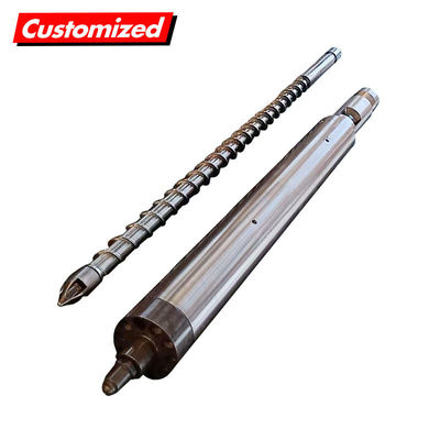 Αγορά Ακριβότητα Extruder Nitriding βίδα βαρέλι προσαρμοσμένο για PVC PPR πολλαπλή τροφή ηλεκτρονική κατασκευή