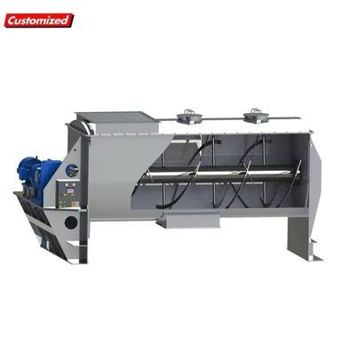 Καλή τιμή. Αυτοματοποιημένη SUS304 μηχανή ανάμειξης σκόνης ταλκίου εύκολη στην εγκατάσταση με σχήμα U σε απευθείας σύνδεση