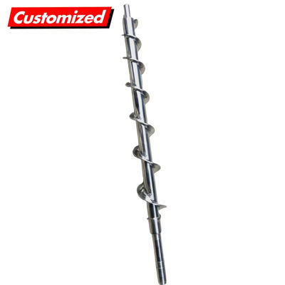 Καλή τιμή. OEM Custom Ατσάλι Ανθεκτικό στη θερμότητα βίδα και βίδα μεταφορέα λεπίδα για το χειρισμό χύδην υλικών σε απευθείας σύνδεση