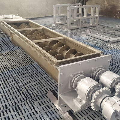 Καλή τιμή. Κοχλίας μεταφοράς βαρέως τύπου από ανοξείδωτο χάλυβα 304 κατά της απόφραξης για βιομηχανική διακίνηση υλικών σε απευθείας σύνδεση