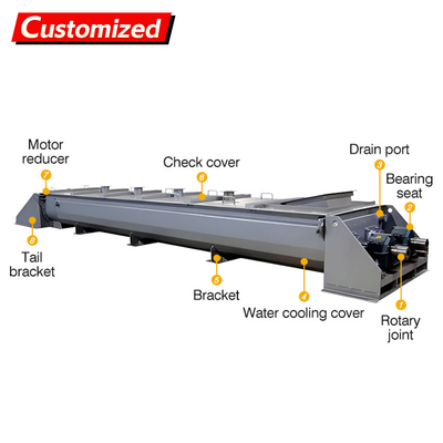 Καλή τιμή. ΕΠΙΤΡΟΠΗ Νέο θερμικό θέρμανση ψύξη μπουφάν μεταγωγείς βίδες υψηλής θερμοκρασίας μεταγωγείς βελονίδας συνεχείς αναμεικτές για θέρμανση ψύξη σε απευθείας σύνδεση