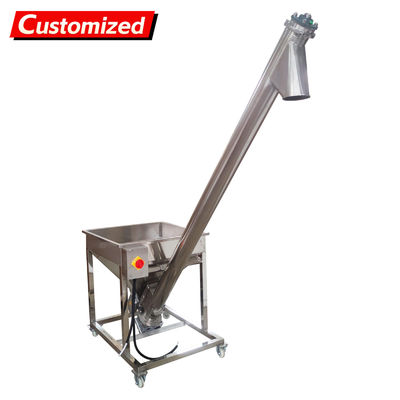 Καλή τιμή. customized Screw Powder Feeding Machine, Automatic Feeder Vibrating Hopper Inclined Conveyor, Powder Loading Machine Vibrating Hopper 110V σε απευθείας σύνδεση