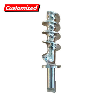 Καλή τιμή. OEM Ανοξείδωτο Ατσάλι Εξατομικευμένο Κοχλιοειδές Κοχλία Υψηλής Ακρίβειας για Μηχανή Κιμά σε απευθείας σύνδεση