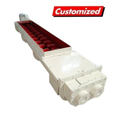 Καλή τιμή. Προσαρμοσμένος μεταγωγός βίδας διπλού άξονα από χάλυβα άνθρακα - Ανθεκτικός στη θερμότητα μεταγωγός βίδας για βιομηχανικές εφαρμογές σε απευθείας σύνδεση