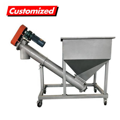 Καλή τιμή. Προσαρμόσιμη ανθεκτική στη θερμότητα βίδα τροφοδότησης για εργοστάσια παραγωγής ενέργειας και μεταφορά σιτηρών από ανοξείδωτο χάλυβα σε απευθείας σύνδεση