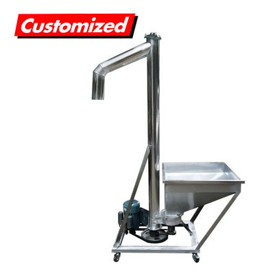 Καλή τιμή. Χάλυβα από ανοξείδωτο χάλυβα ανθεκτικό στη θερμότητα προσαρμόσιμο τροφοδοτικό βίδας για τη μεταφορά σκόνης σε απευθείας σύνδεση