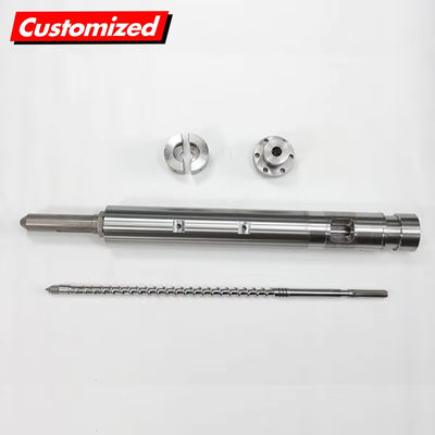 Καλή τιμή. 2024 OEM Custom Stainless Steel Alloy Single Twin Extruder Screw Barrel Reciprocating Injection Lead Feed Screw Auger Nitride (Αναπροσαρμοσμένο από το OEM) σε απευθείας σύνδεση