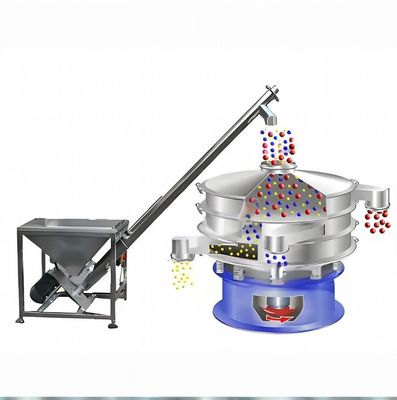 Καλή τιμή. Ελαστικός μεταγωγός βίδες από ανοξείδωτο χάλυβα με ρυθμιζόμενη ταχύτητα και έλεγχο PLC για τη χημική βιομηχανία σε απευθείας σύνδεση