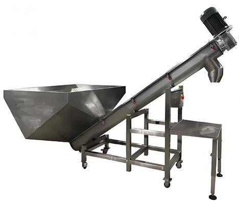 Καλή τιμή. Υψηλής απόδοσης ανθεκτικός στη διάβρωση τροφοδότης βίδας για περιστρεφόμενο μεταφορέα πάγου από ανοξείδωτο χάλυβα σε απευθείας σύνδεση