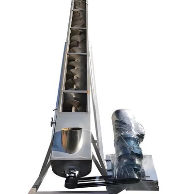 Καλή τιμή. Ατσάλι αδιάβροχο U σχήμα αυτόματο τροφοδοτικό βίδα ελαστικό μεταφορέα με μοντελοποιημένο σχεδιασμό για χημικές σκόνες σε απευθείας σύνδεση