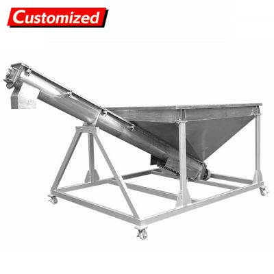 Καλή τιμή. Προσαρμοσμένο σχεδιασμό τροφοδοτήρας βίδας βίδας με κινητήρα μεταβλητής συχνότητας και δομή βαθιάς βίδας για χειρισμό χύδην υλικών σε απευθείας σύνδεση