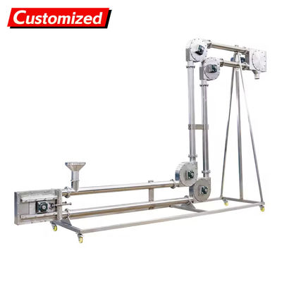 Καλή τιμή. Fully Enclosed Pipeline Chain Conveyor Achieves Dust-Free Powder Transport Industrial-Grade Powder Zero-Leakage Environmental Equipment Supports OEM σε απευθείας σύνδεση