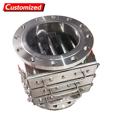 Καλή τιμή. προσαρμοσμένο 	Ισχυρό Μαγνητικό Κουτί Αφαίρεσης Σιδήρου Ημιαυτόματο Συρτάρι Αφαίρεσης Σιδήρου για Μεγάλα Σωματίδια Σκόνης Μηχανικό Μαγνητικό Φίλτρο Σωλήνα Πλέγματος Μαγνητικός Διαχωριστής moq 1 τεμάχιο σε απευθείας σύνδεση