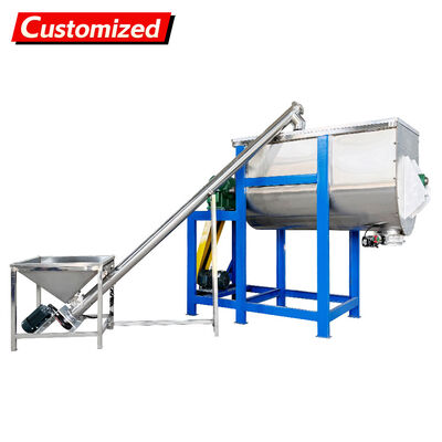 Καλή τιμή. Custom Screw Conveyor U-Shaped Twin-Screw Mixer with Rotating Blades for Food, Chemical, Pharmaceutical, and Construction Materials Industries σε απευθείας σύνδεση
