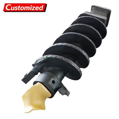 Καλή τιμή. Προσαρμοσμένη μηχανή τρυπήματος Auger Προϋπολογιστικά φιλική διπλή κοπή μονό φλάουτο ευθεία πετρώμα Auger περιστροφική τρυπήματος Auger πετρώμα Auger σε απευθείας σύνδεση