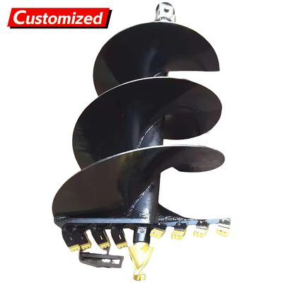 Καλή τιμή. Προσαρμοσμένα τρυπάνια μηχανής γεώτρησης Auger Bits για συμπαγείς εκσκαφείς Υδραυλικά τρυπάνια Υδραυλικές μονάδες γεώτρησης Εκσκαφέας, Τρακτέρ, Γρύλος, Backhoe σε απευθείας σύνδεση