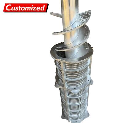 Καλή τιμή. Προσαρμοσμένες λεπίδες σπειροειδούς κοχλία συνεχούς ανοξείδωτου χάλυβα Άξονες κοχλία ανοξείδωτου χάλυβα για ενέργεια & εξόρυξη, αγροκτήματα, κατασκευαστικά έργα Ανοξείδωτος χάλυβας, ανθρακούχο χάλυβας και άλλοι σε απευθείας σύνδεση