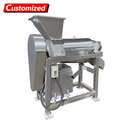 Καλή τιμή. Ειδικός Επαγγελματικός Αποχυμωτής Φρούτων και Λαχανικών από Ανοξείδωτο Χάλυβα, Κοχλιοειδής Αποχυμωτής, Αποχυμωτής Πολτού, Εξοπλισμός Παρασκευής Χυμού από Μούρα, Ξηρούς Καρπούς και Ρίζες Λαχανικών, Μηχανικό Σύστημα Παρασκευής Χυμού σε απευθείας σύνδεση