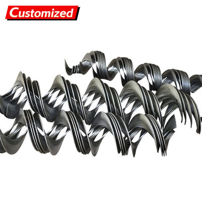 Καλή τιμή. Προσαρμοσμένες σπειροειδείς λεπίδες από ανθρακούχο χάλυβα/ανοξείδωτο χάλυβα Ανθεκτικές στη φθορά και τη διάβρωση Απαραίτητες για βιομηχανική μεταφορά Κατάλληλες για βιομηχανίες τροφίμων/χημικών Οικονομική μεταφορά Ασφαλής σε απευθείας σύνδεση