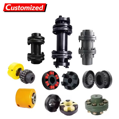 Καλή τιμή. Εύκαμπτος σύνδεσμος αστεροειδούς με ονομαστική ροπή 2000 Nm και μέγιστη ταχύτητα 5000 σ.α.λ. για βιομηχανικά μηχανήματα σε απευθείας σύνδεση