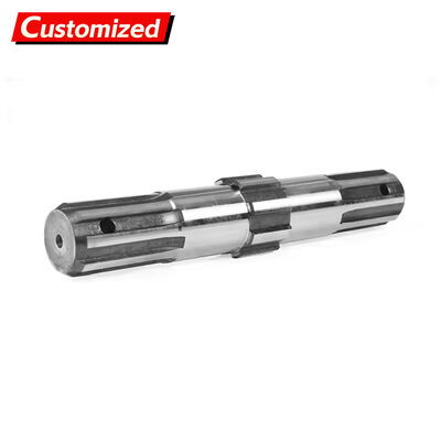 Καλή τιμή. Προσαρμοσμένο OEM CNC Precision Splined Shaft με μετάδοση πολυάξονων συνδέσεων σε υψηλής αντοχής κράμα χάλυβα για βιομηχανικές εφαρμογές σε απευθείας σύνδεση